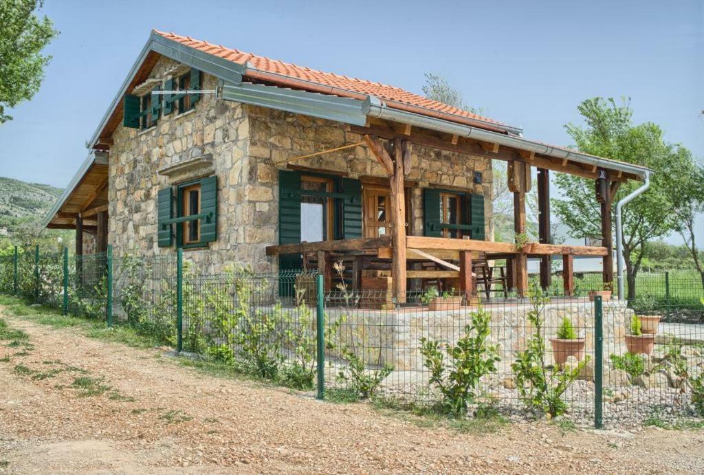 Stone House Vlasta Drniš Dış mekan fotoğraf